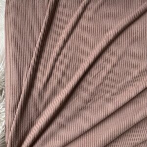 Ribbed Knit-Vintage Rose