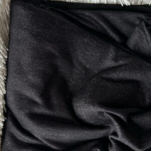 French Terry Knit-Black